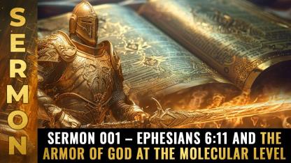 Sermon 001 - Ephesians 6:11 and the Armor of God at the MOLECULAR level